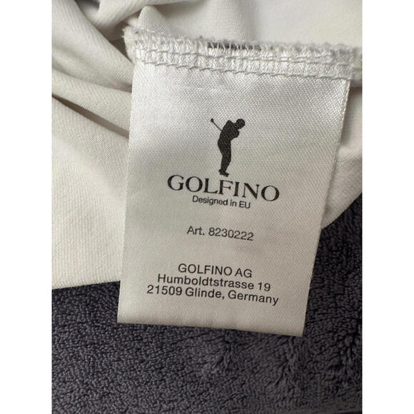 Golfino Women’s Quarter Zip Golf Pullover White Performance Top XS EU Golfwear - Picture 5 of 7